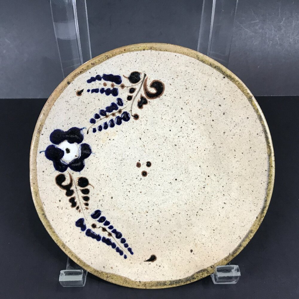 Tonalla Mexican Art Pottery, Signed 6" plate